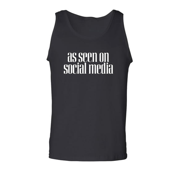 As Seen On Social Media Adult Tank Top
