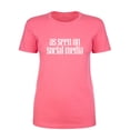 thumbnail image 1 of As Seen On Social Media Womens crewneck tee, 1 of 2
