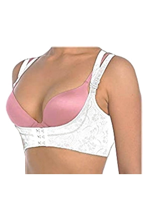 -Chic Shaper Perfect Posture Bra Lift Supports Women Shapewear Bust Size 40-42 White L
