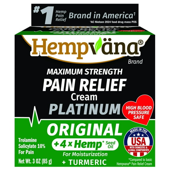 Hempvana Pain Cream Platinum