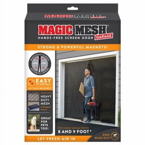 As Seen On TV Magic Mesh Garage Hands Free Screen Door Lets You Keep, Each