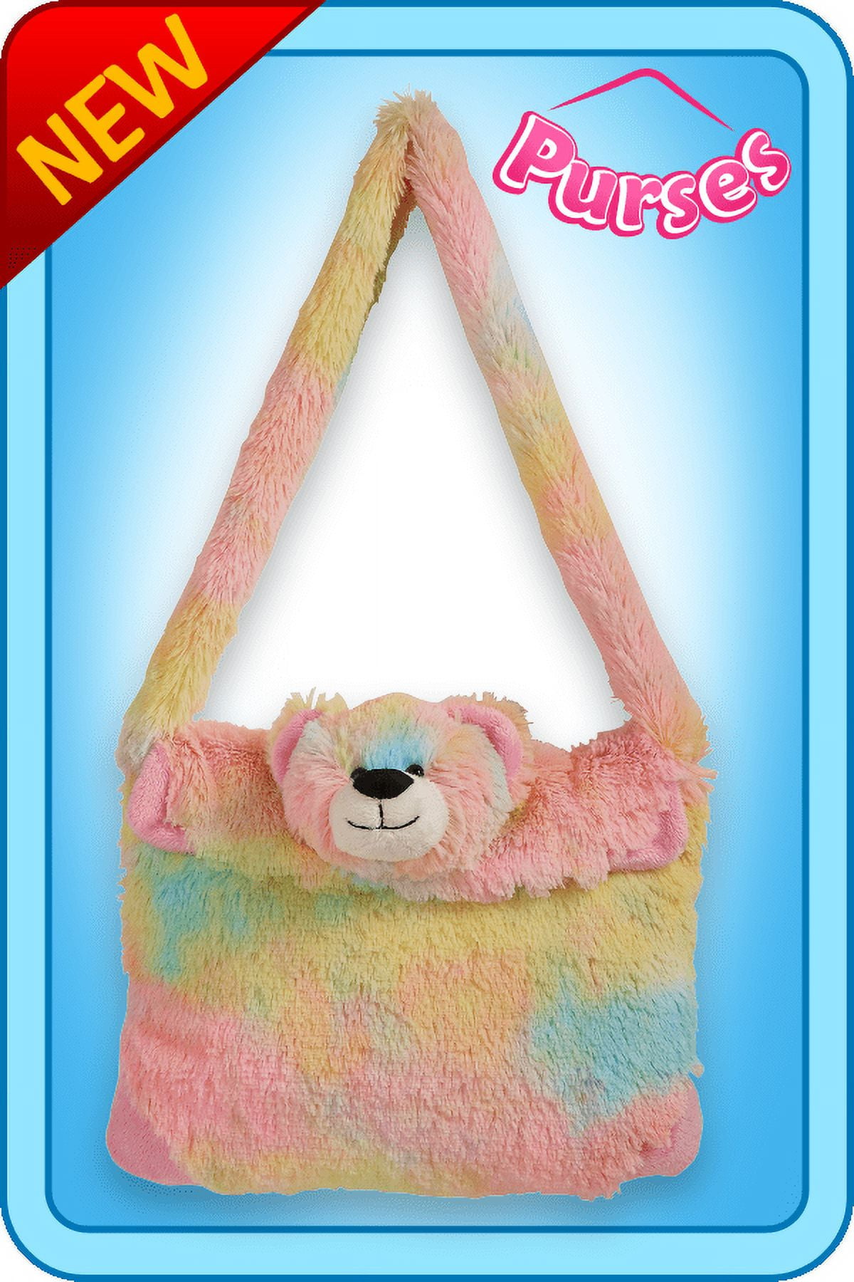 As Seen On TV Pillow Pets Purse Rainbow Bear Toy Gift Walmart