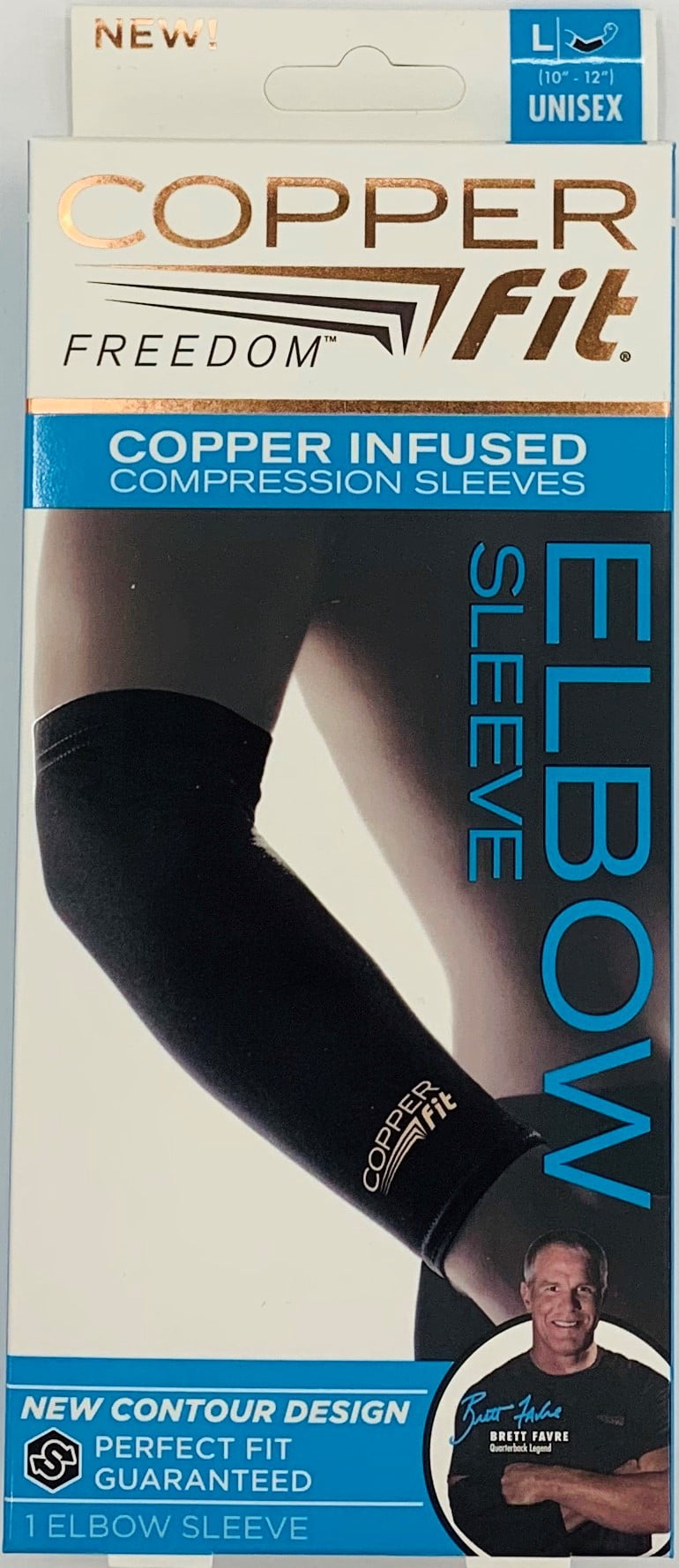 As Seen On Tv Copper Fit 2.0 Elbow Large