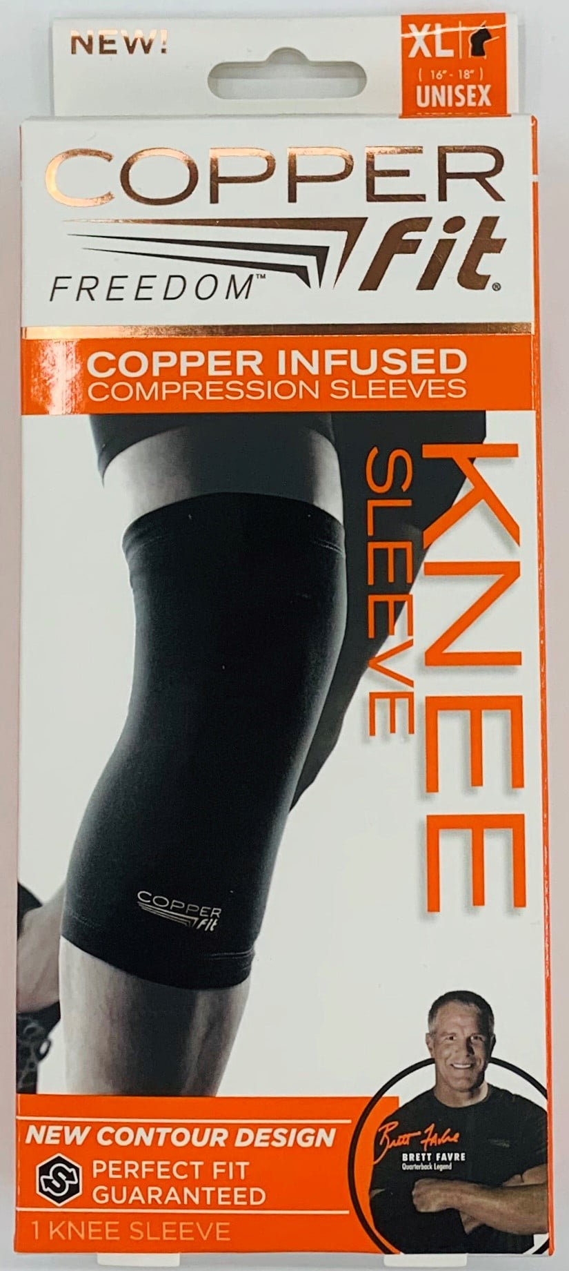 As Seen On Tv Copper Fit 2.0 Knee Xlarge