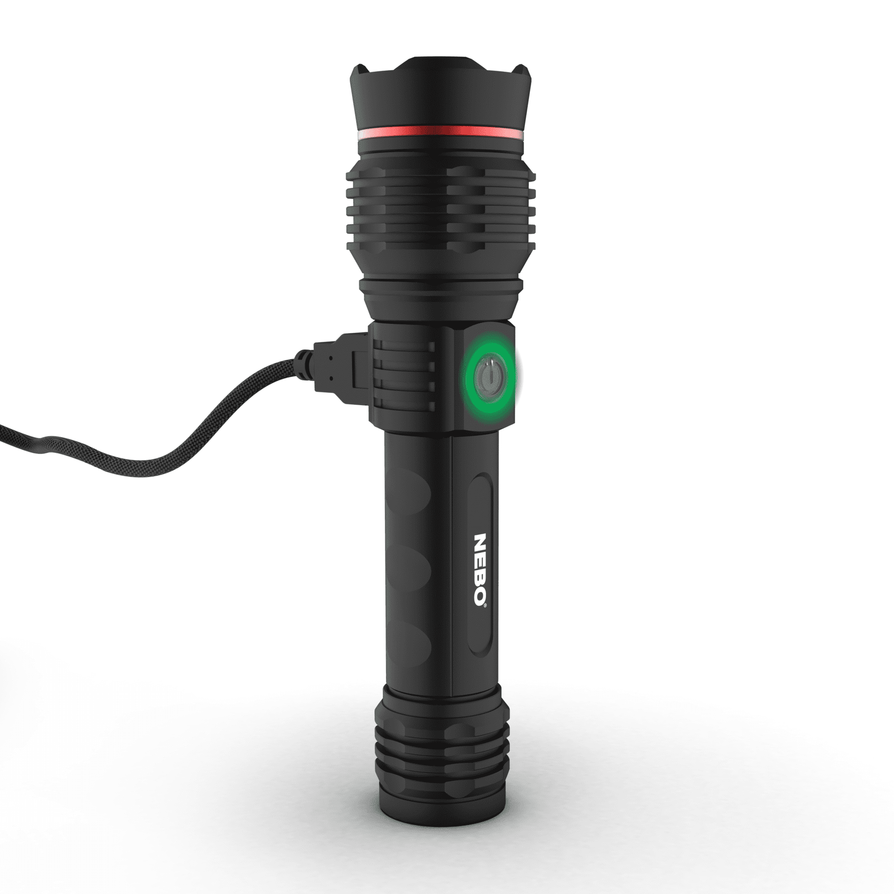 black & decker rechargeable flashlight Black and Decker 750 Lumen LED Li-ion Rechargeable Spotlight (SLV2B) Black  and Orange