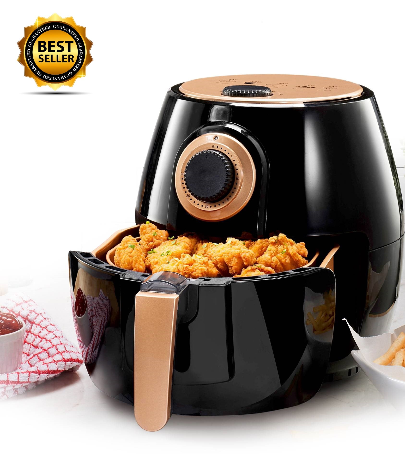 More convenience, less mess: Grab this 3-quart analog air fryer for under  $30 - CNET