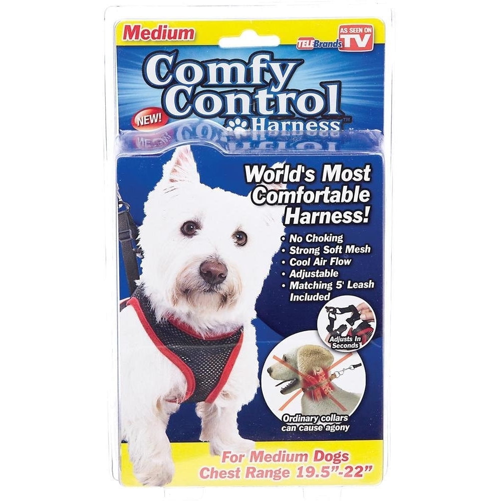 Telebrands 4893-12 Comfy Control Dog Harness  Medium