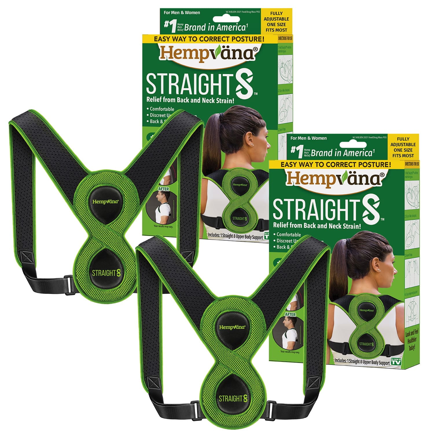 Straight 8 Back Brace Walmart 09