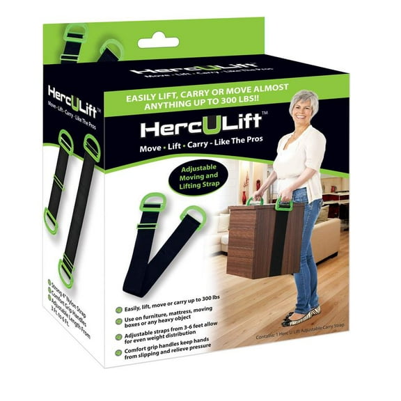 As Seen on TV Herc-U-Lift Moving and Lifting Straps