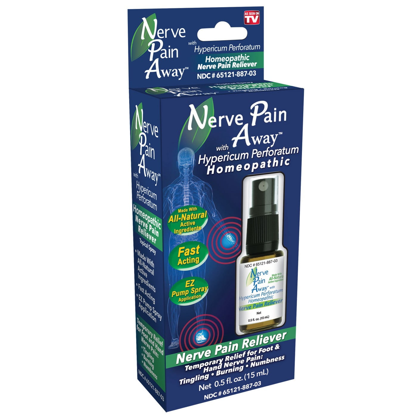 As Seen on TV Nerve Pain Away -Nerve Pain Relieving Spray