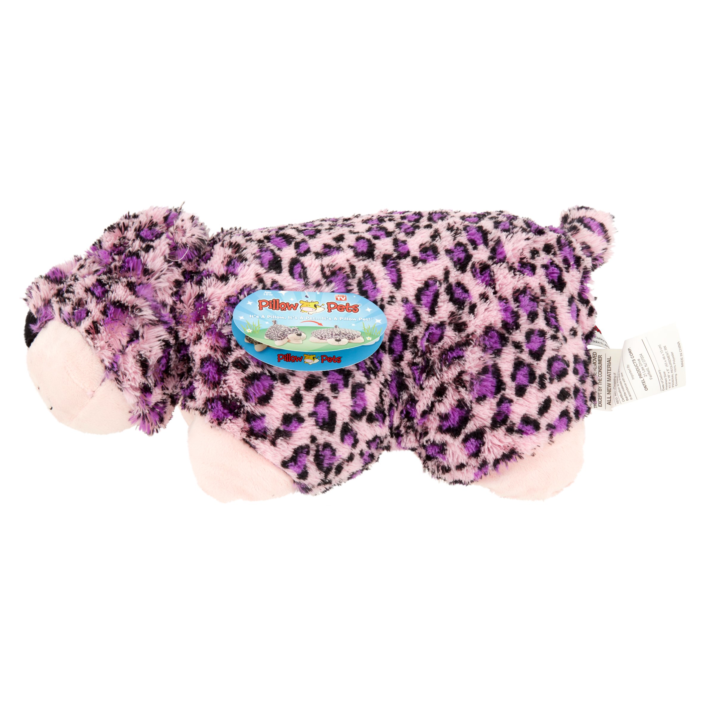 As Seen on TV Pillow Pet, Pink Leopard - image 1 of 5
