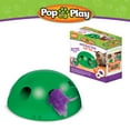thumbnail image 1 of As Seen on TV Pop N' Play Interactive Cat Toy, Motorized Peek-A-Boo Play with Mouse and Feather Toys, 1 of 5