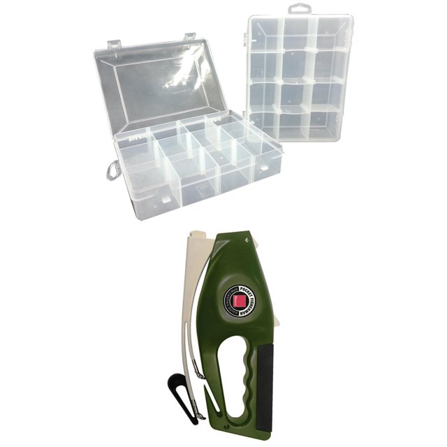 As Seen on TV Ronco Pocket Fisherman with 2 Fishing Tackle Boxes Value