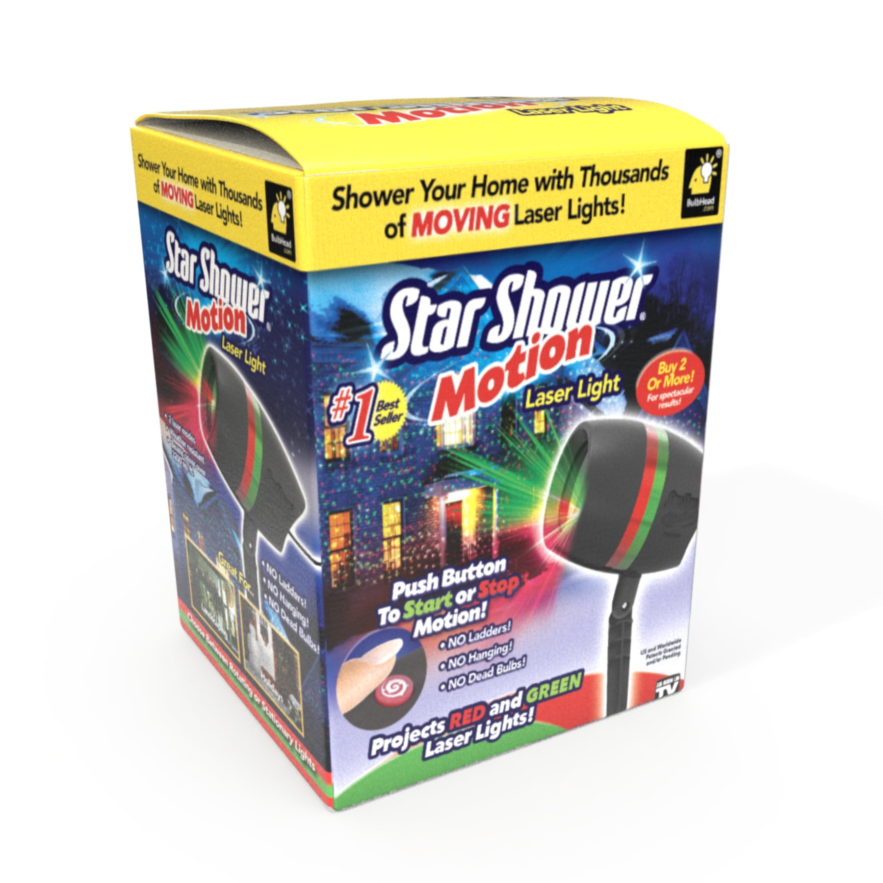 star shower laser light as seen on tv
