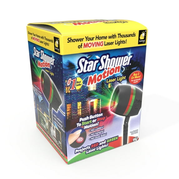 As Seen on TV Star Shower Laser Motion, Christmas Lights