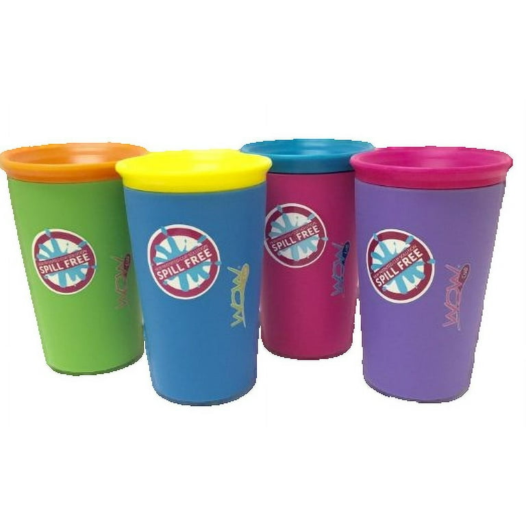 The First Years Children Kids Stackable Plastic Drinking Cups -7 oz- Set of  3