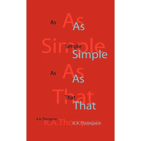 As Simple as That (Paperback)