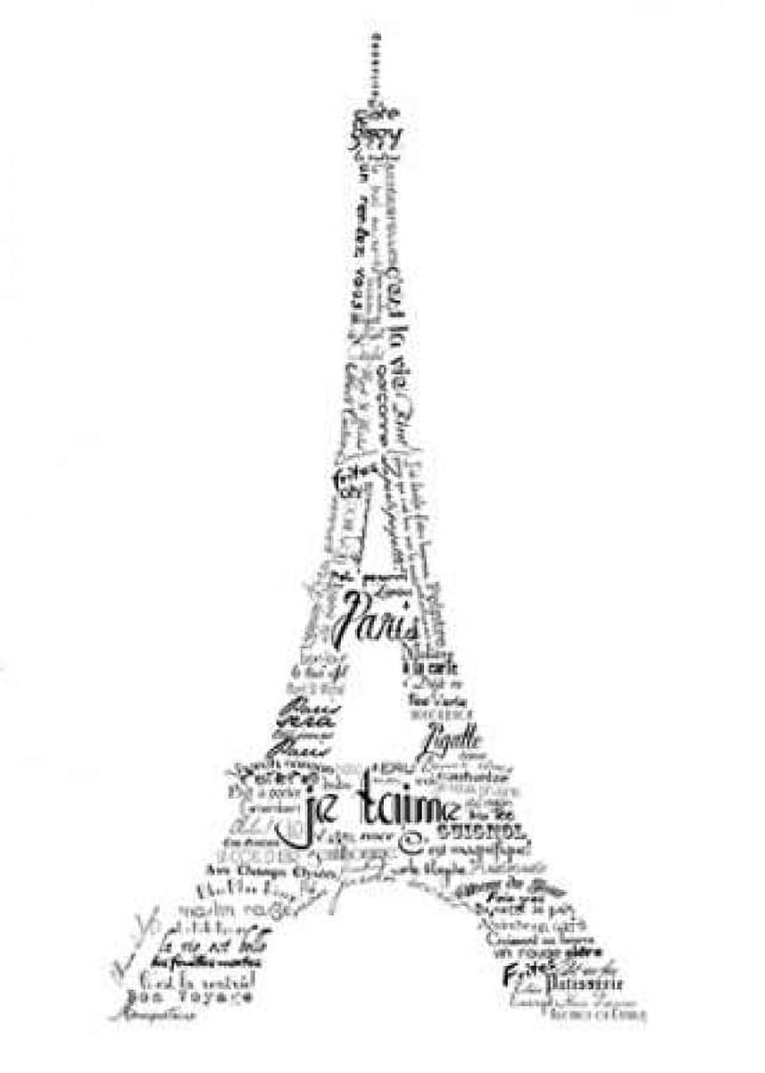 As The French Say-Eiffel Tower Canvas Art - Marion De Lauzun (20 x 28)