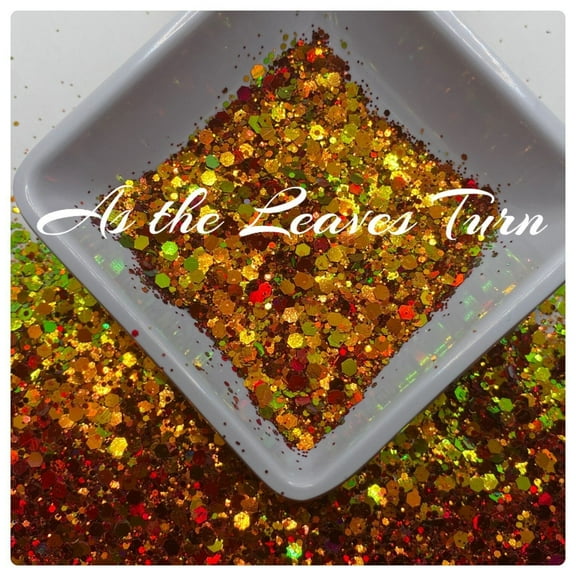 As The Leaves Turn: Chameleon shifting chunky glitter - Sold By TwoFaced Glitters