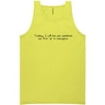 thumbnail image 1 of As Useless As The G" In Lasagna" Neon Tank Top, 1 of 1