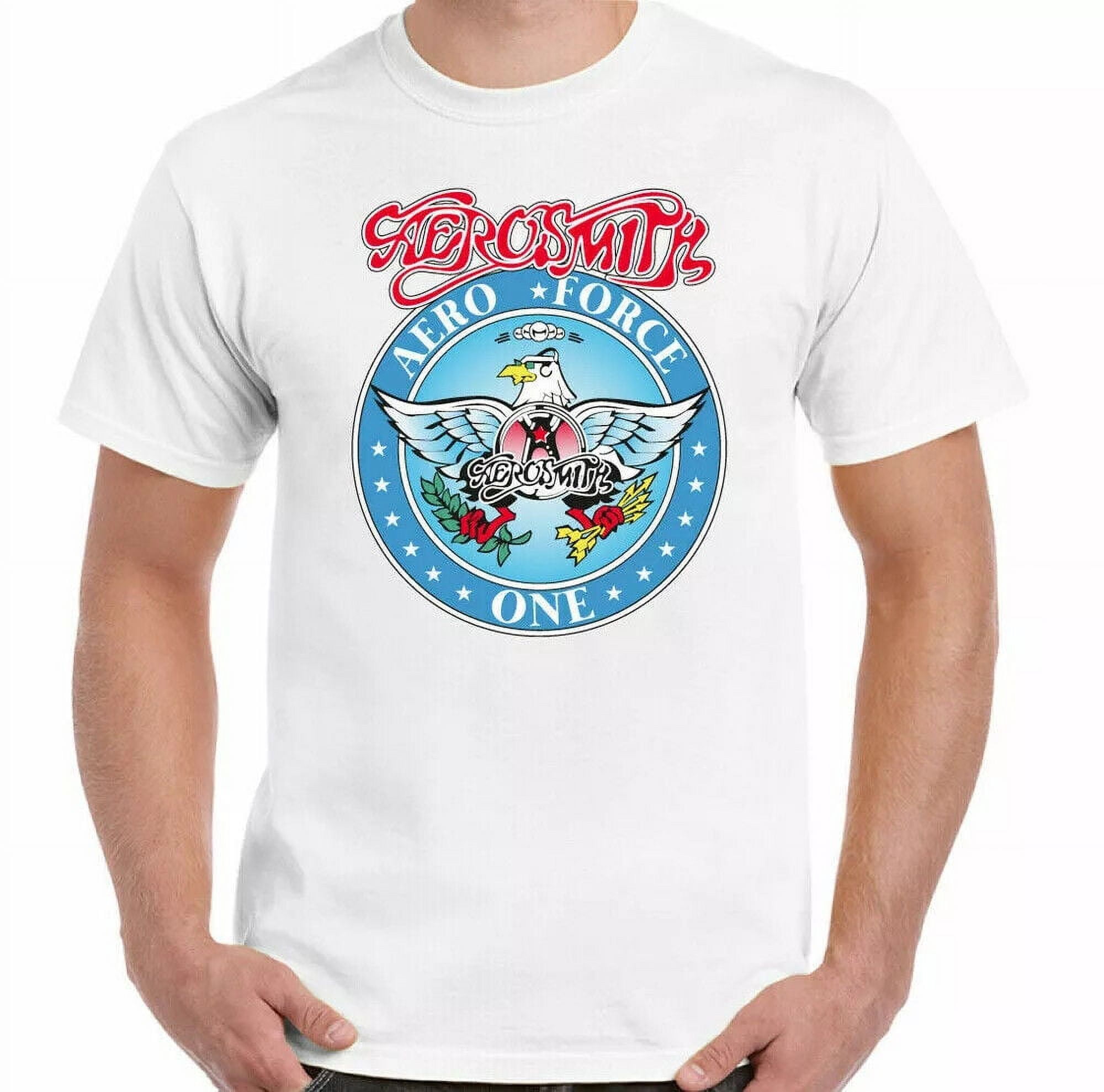 As Worn By Garth T-Shirt Waynes World Aero Force 100% Retro Gift White ...