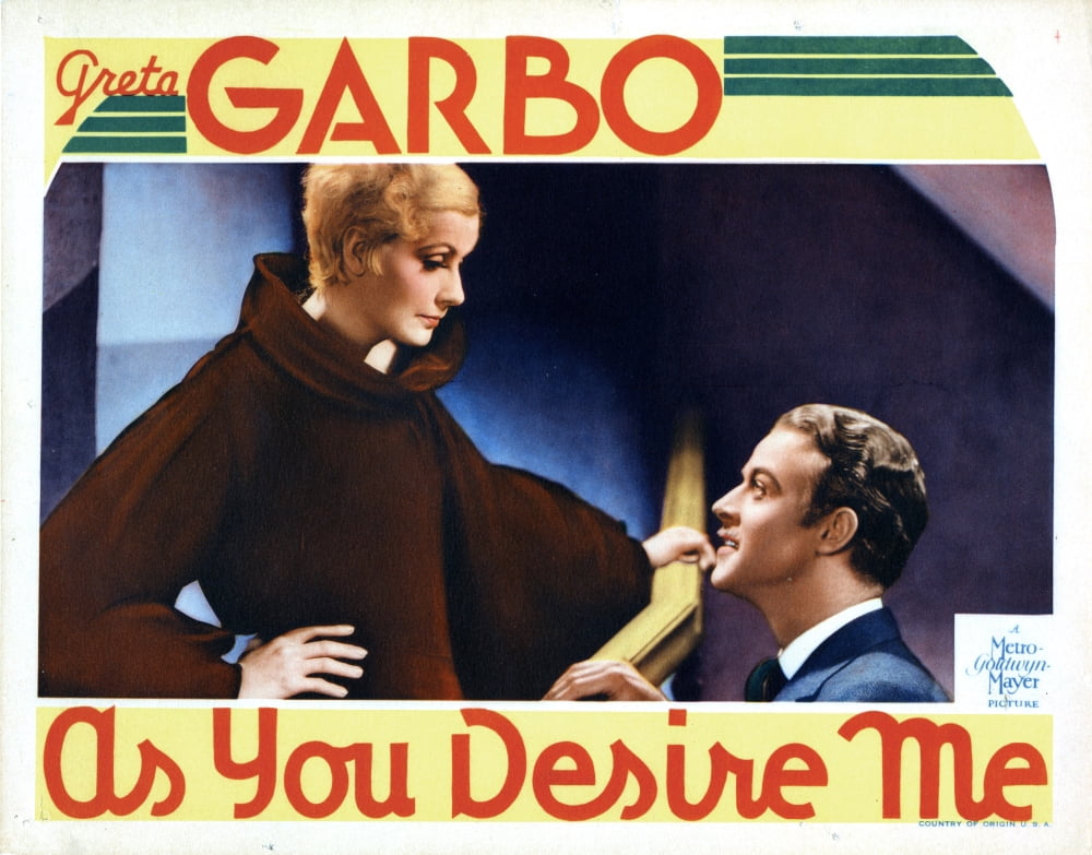As You Desire Me Canvas Art -  (28 x 22)
