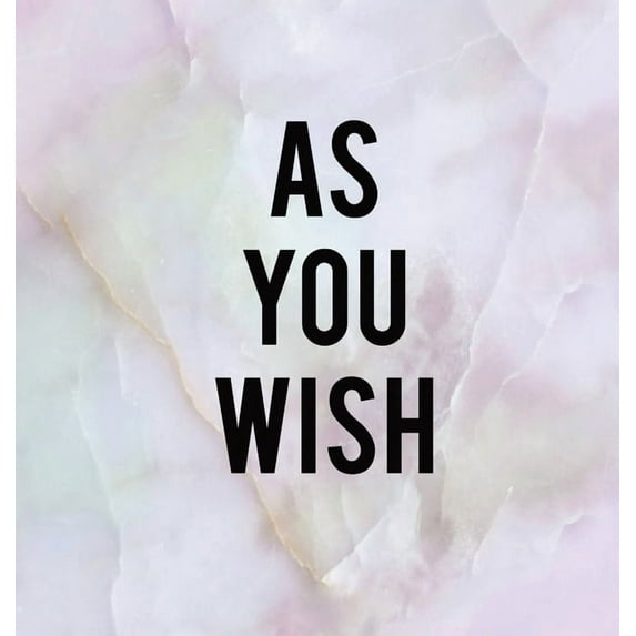 As You Wish Wedding Guest Book (Hardcover)