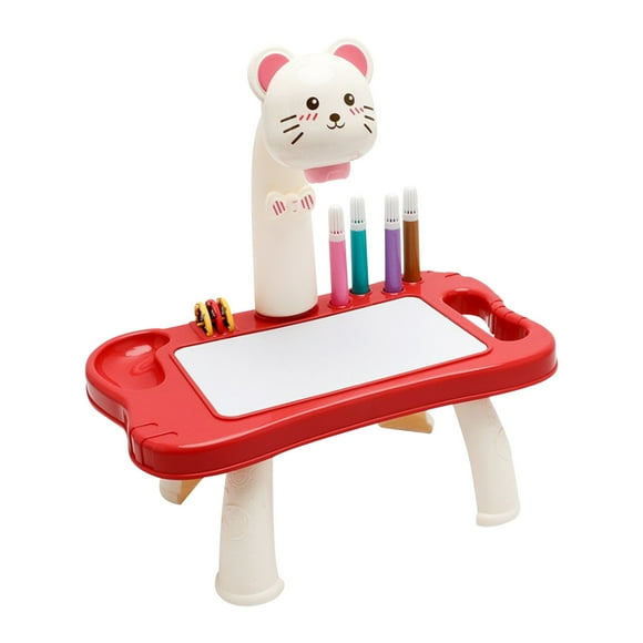 As shown Art Projector Drawing Machine Toy With Stencils And Markers Educational Creative Learning Kit For Kids
