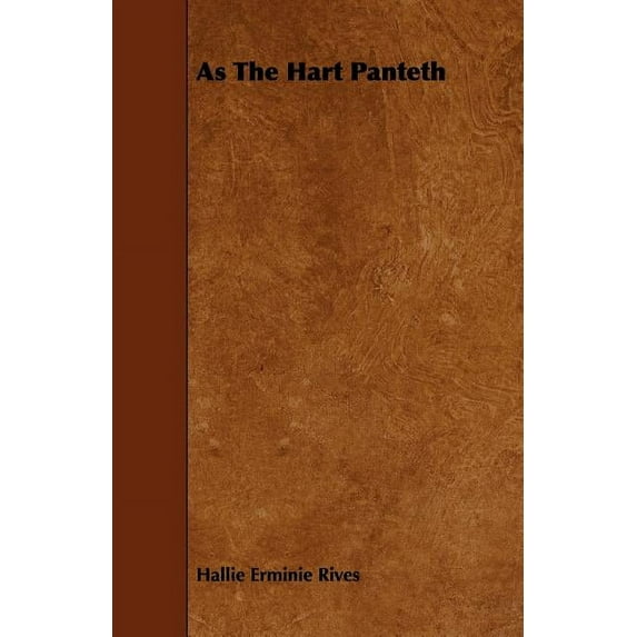 As the Hart Panteth (Paperback)