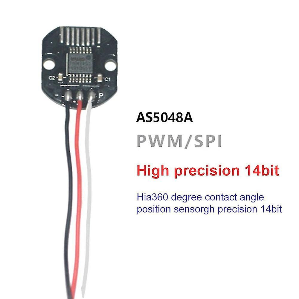 As5048 Magnetic Encoder Sets Pwm Spi Interface Precision 14 Bit No ...