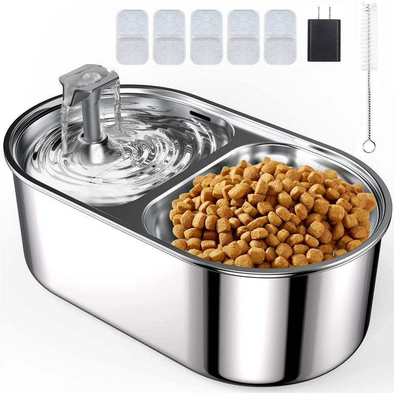 Large stainless steel dog waterer hotsell