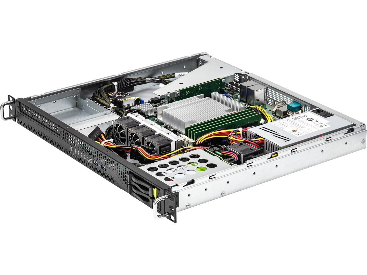 AsRock Rack 1U2E-C252 Server Barebone Intel Xeon E-2300 and 10th Gen ...