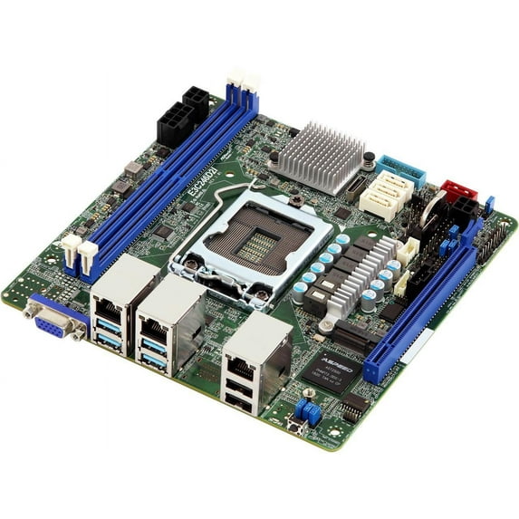 AsRock Rack E3C246D2I Mini-ITX Server Motherboard LGA 1151 Intel C246