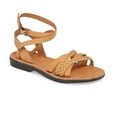thumbnail image 1 of Asa - Leather Crossover Sandal - Womens Sandals, 1 of 5