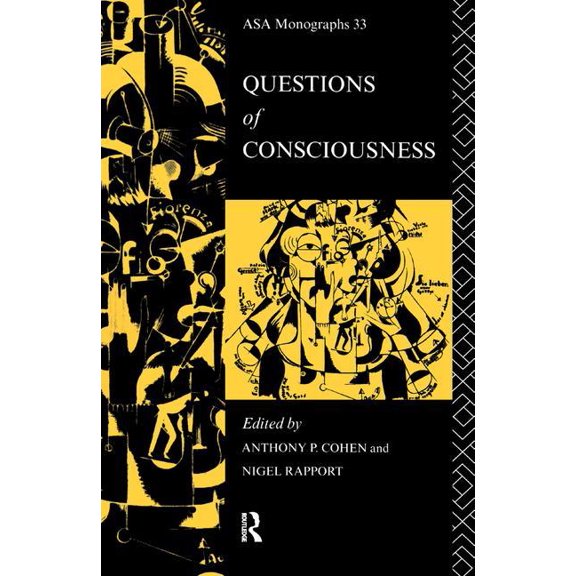 Asa Monographs Questions of Consciousness, Book 33, (Hardcover)