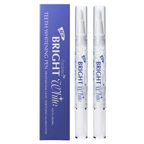 AsaVea Teeth Whitening Pen (4 Pack), 35% Carbamide Peroxide Gel, 40+ Uses, Effective, Painless, No Sensitivity, Travel-Friendly, Easy to Use, Beautiful White Smile, Natural Mint Flavor
