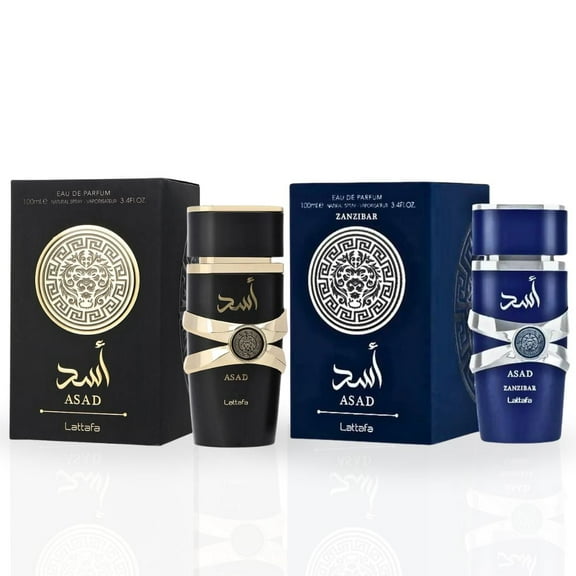 Asad & Asad Zanzibar EDP 100ML (3.4 OZ) By Lattafa | Best Scent For a Lasting Impressions. (SIGNATURE BUNDLE)