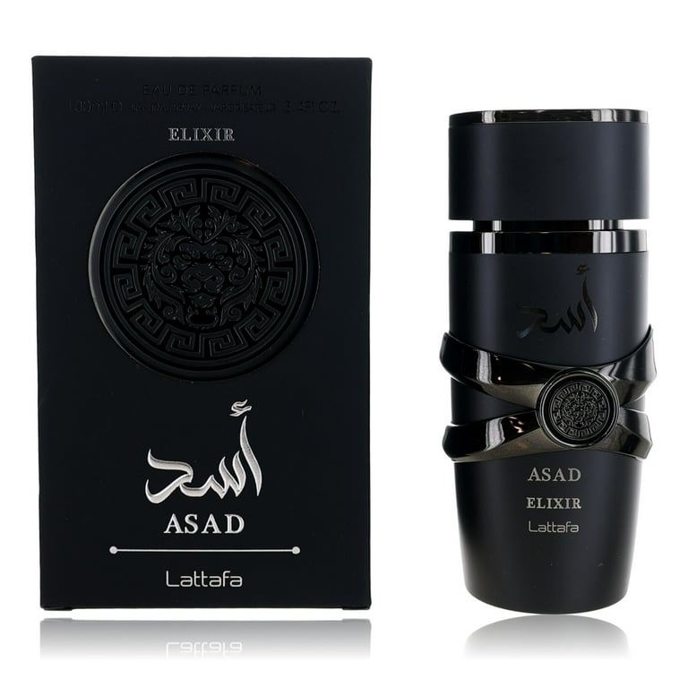 Asad Elixir by Lattafa, 3.4 oz EDP Spray for Men - Walmart.com