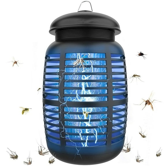 Asafbwe Bug Zapper, Effective 4200V Electric Mosquito Zappers Killer, Mosquito Killer Lamp for Backyard, Patio
