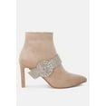 thumbnail image 1 of Asagao Diamante  Rhinestones Strap Boots, 1 of 10
