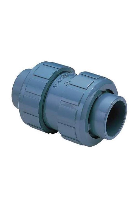 Asahi 1" Socket PVC Ball Check Valve 1210010