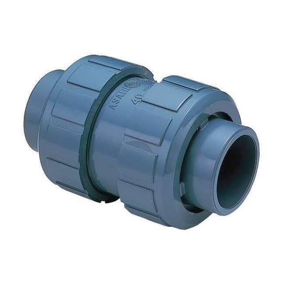 Asahi 2" Socket PVC Ball Check Valve 1210020