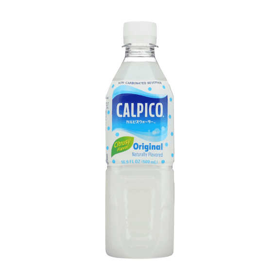 Asahi Beverage Company Calpico Original Flavor Non-Carbonated Soft Drink, 16.9 fl oz, 1 Count, Plastic Bottle, Sweet