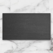 Asahi Black Professional Rubber Cutting Board, 17.7 x 9.8" 13mm
