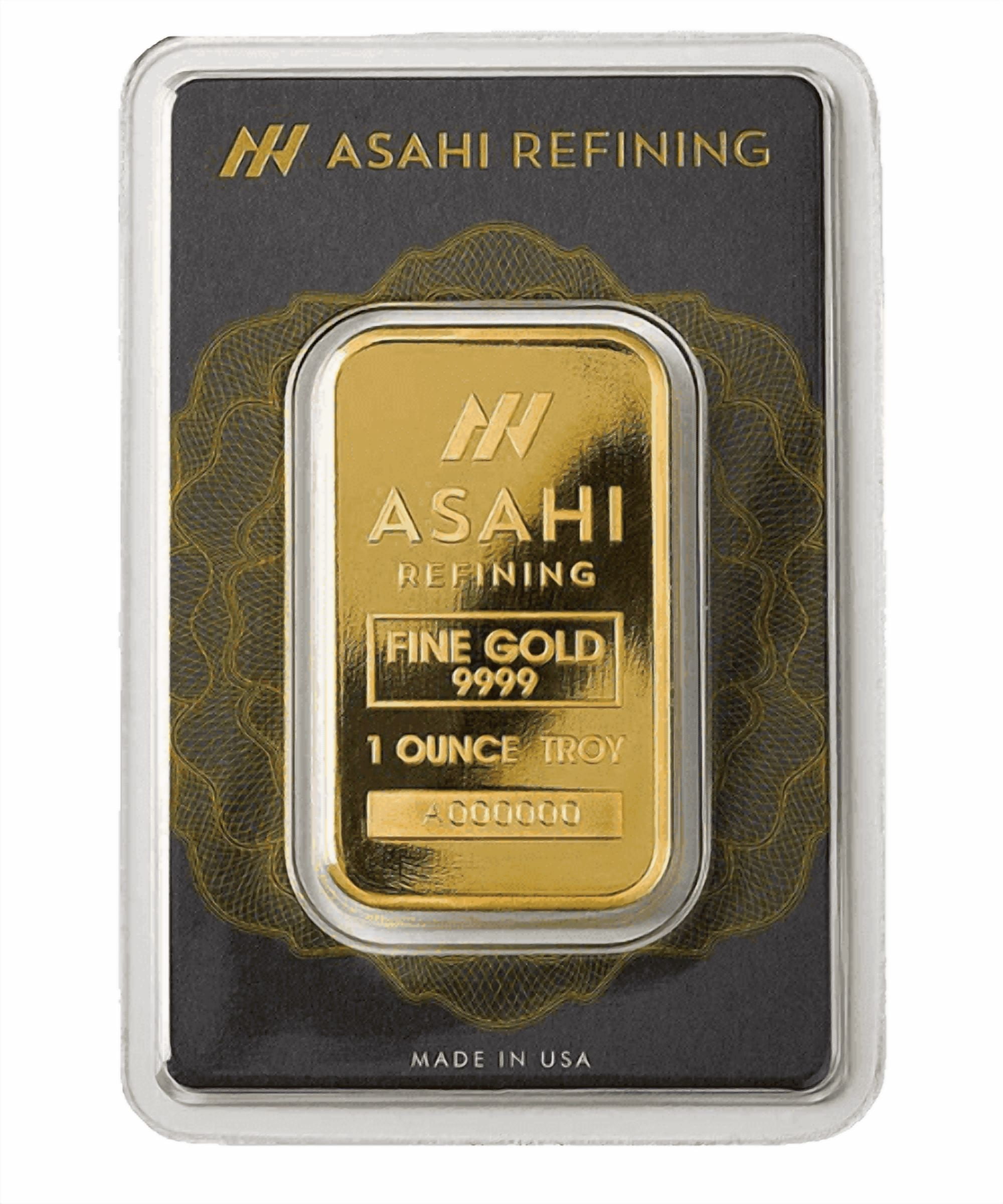 Asahi Refining 1 Oz Gold Bar .9999 Fine (In Assay)