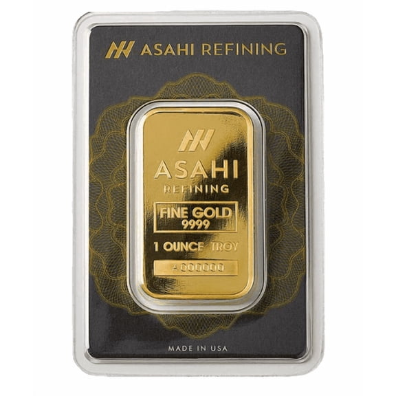 Asahi Refining 1 Oz Gold Bar .9999 Fine (In Assay)