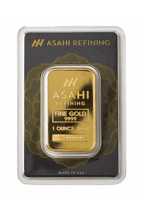 1 Oz Gold Bar .9999 Fine (In Assay)