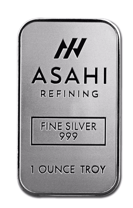 ASAHI INDUSTRY Asahi Refining 1 oz Silver Bar