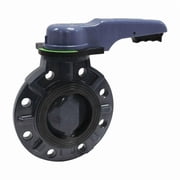 Valve,Wafer,PVC,8" Pipe Sz,Lever Handle 1728085
