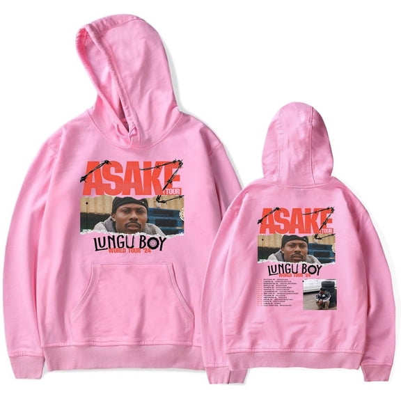 Asake Lungu Boy World Tour Merch Hoodie Men/Women Unisex Long Sleeve Sweatshirt Pullover Hooded